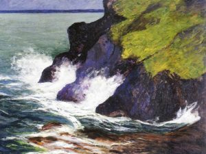 Maxime Maufra, Falaise (Museo de Bellas Artes de Quimper)