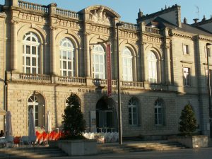 Le musée des beaux-arts de Quimper, sur la place Saint Corentin