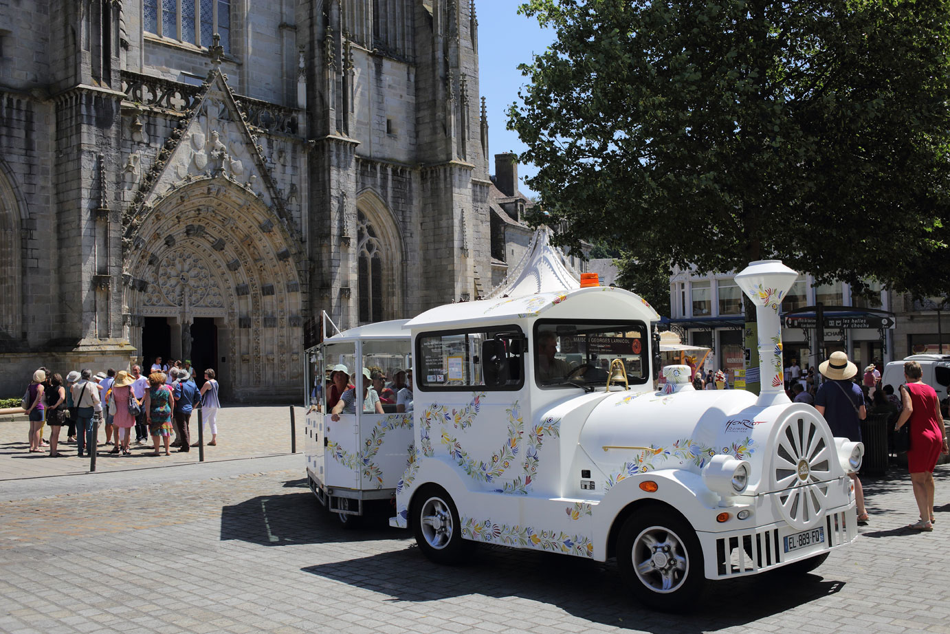 Pequeño tren Quimper