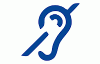 Tourism and Handicap Label, picto hearing handicap