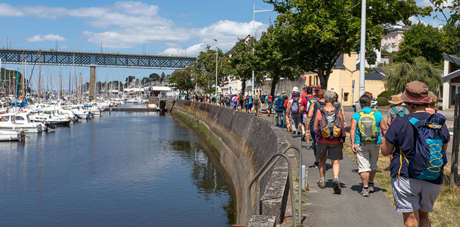 The Way of St James in Douarnenez