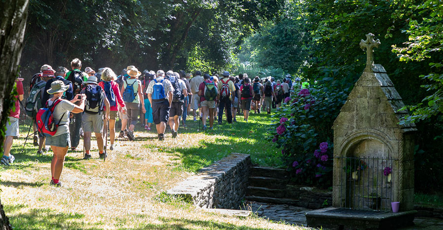 Jacobean heritage on the Pont Croix / Elliant route