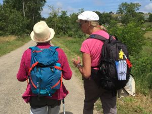 Pilgrims on the Douarnenez/Quimper greenway