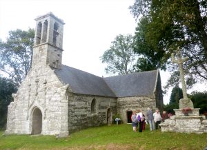 De kapel van Sint Sebastiaan in Briec