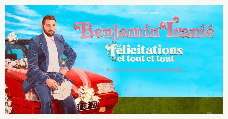 Spectacle Humour Benjamin Tranié