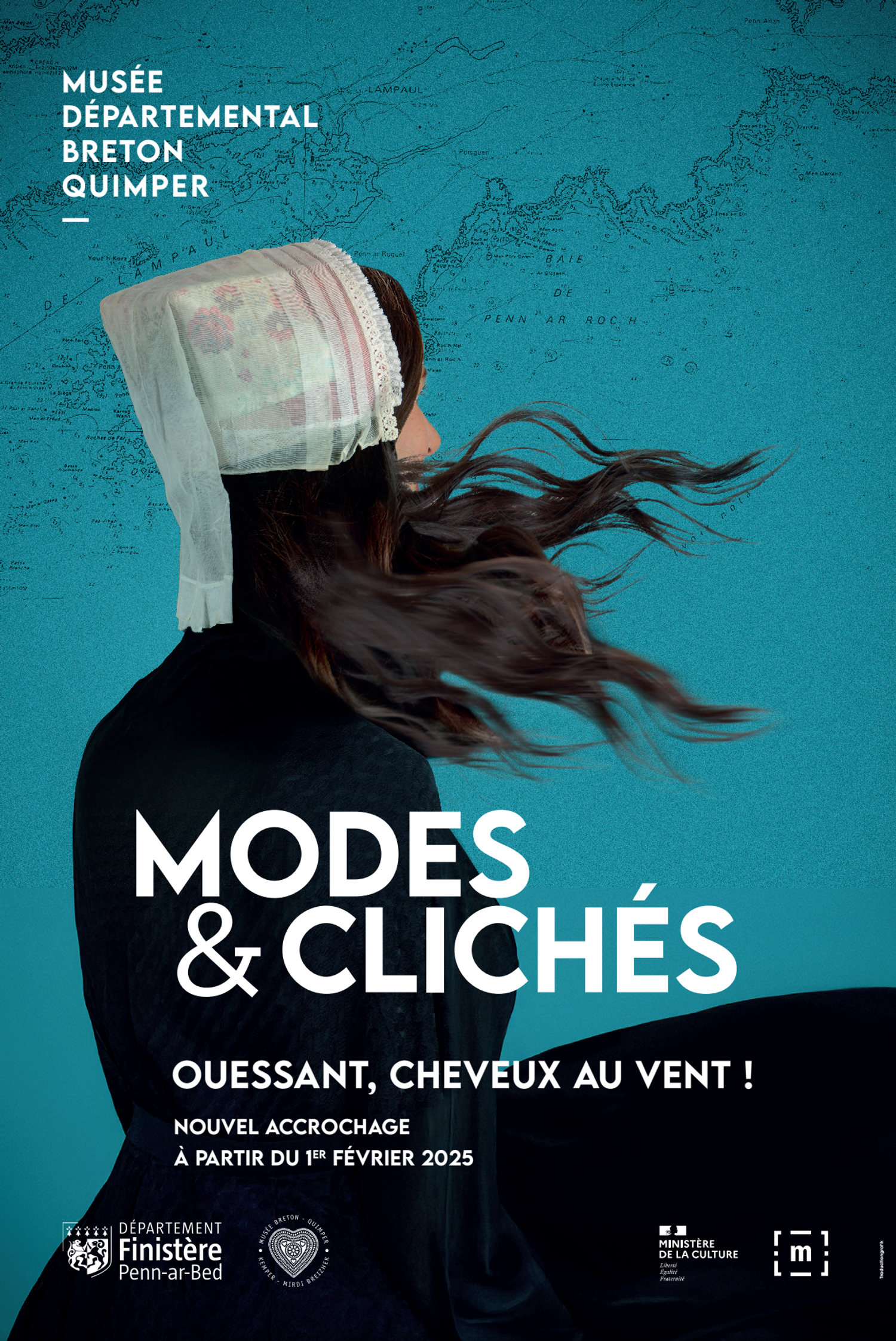 Exposition Ouessant, cheveux au vent