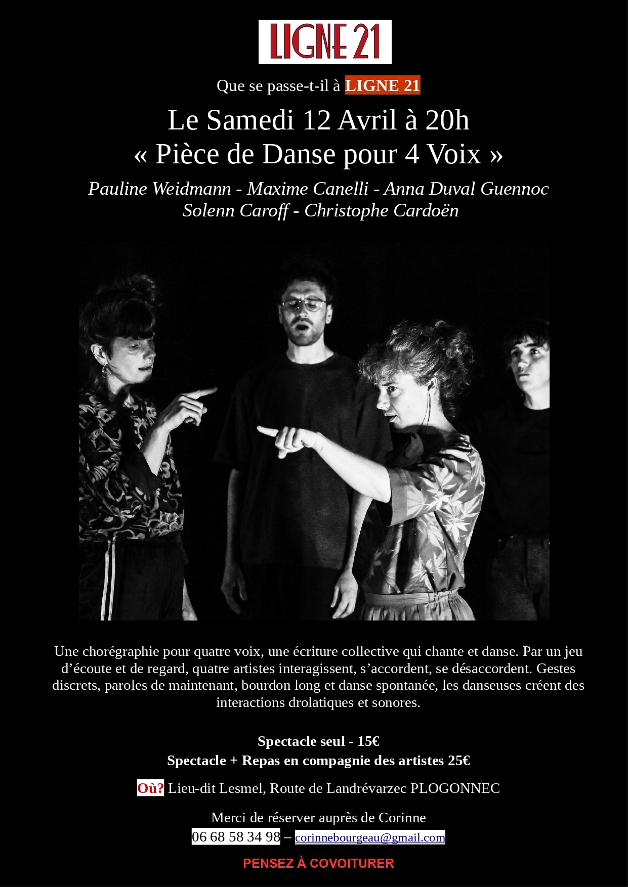Flyer de ANTRES