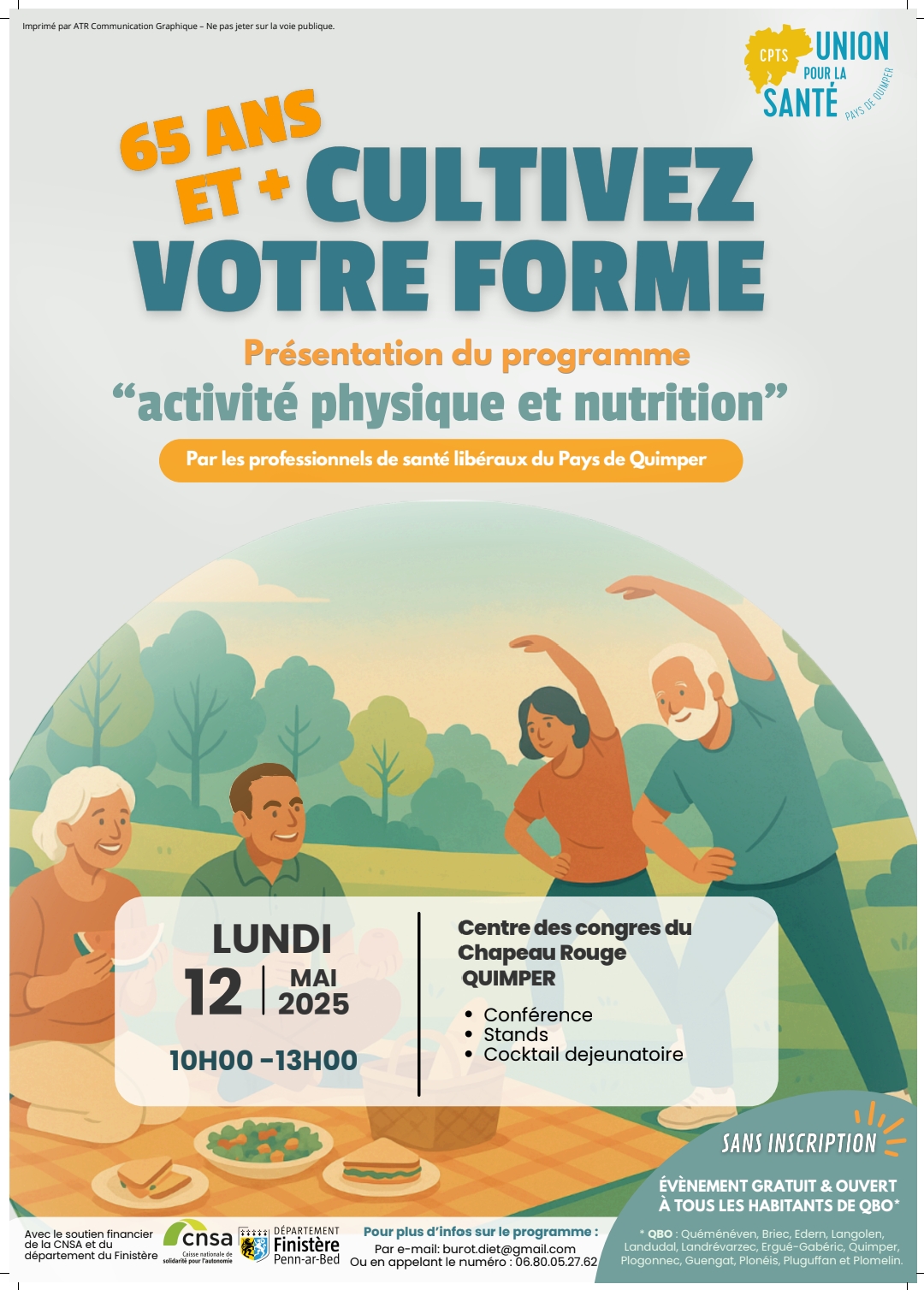 Affiche évènement 65 ans et + - 12.05.25
