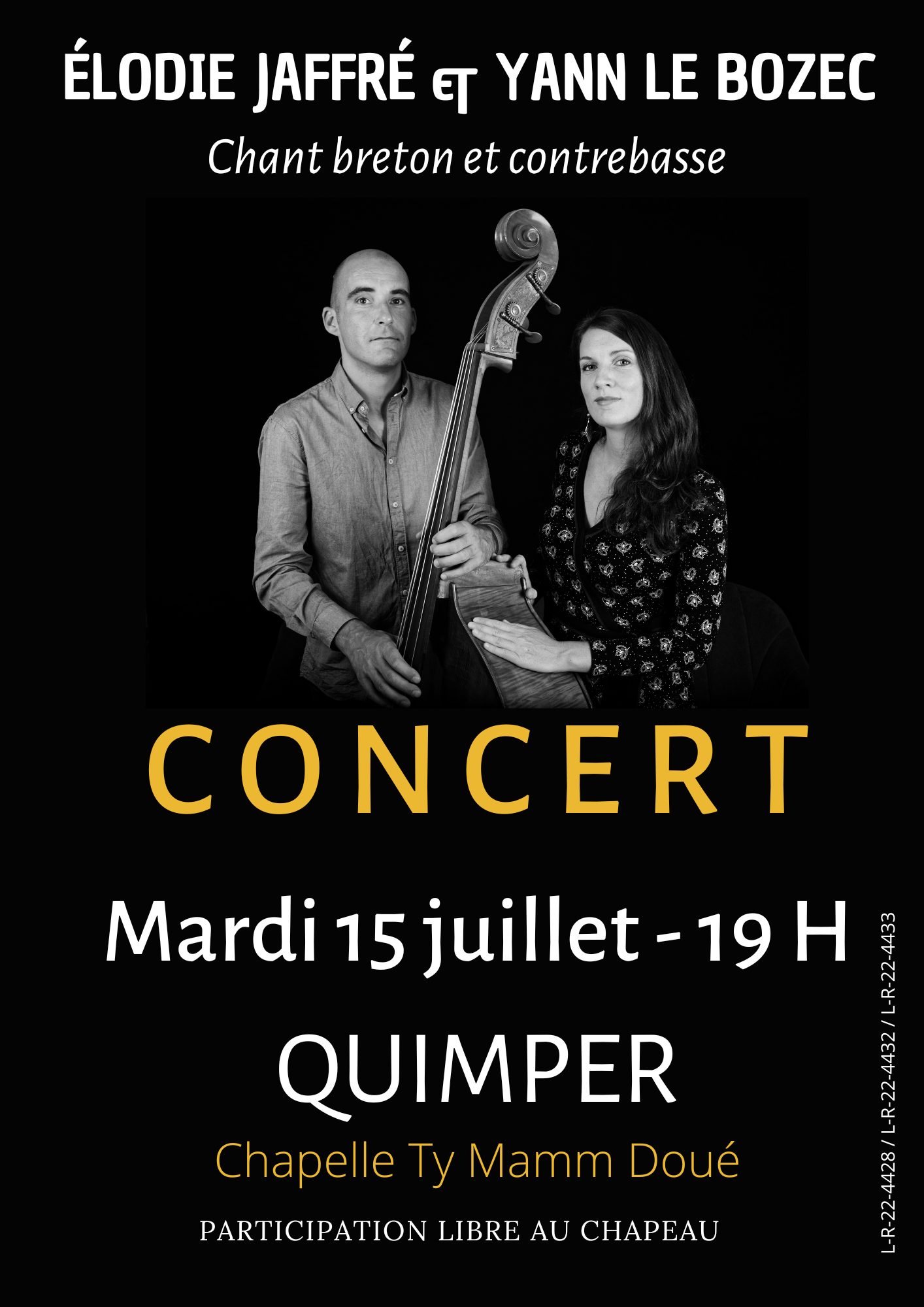 Concert chant breton contrebasse - 15.07.25