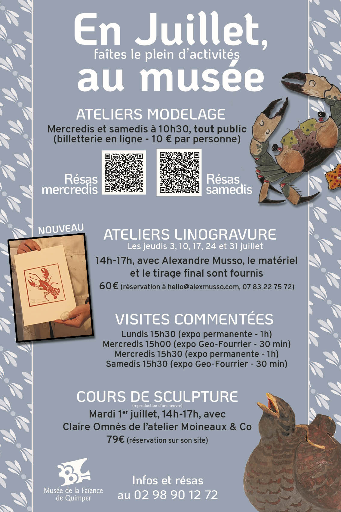 Programme mensuel Juillet 2025