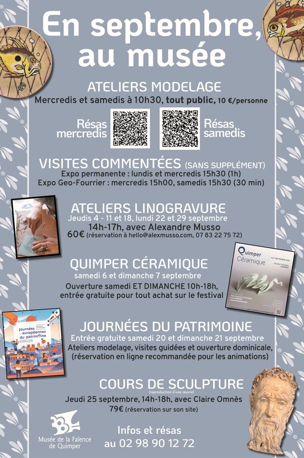 Programme mensuel Septembre 2025