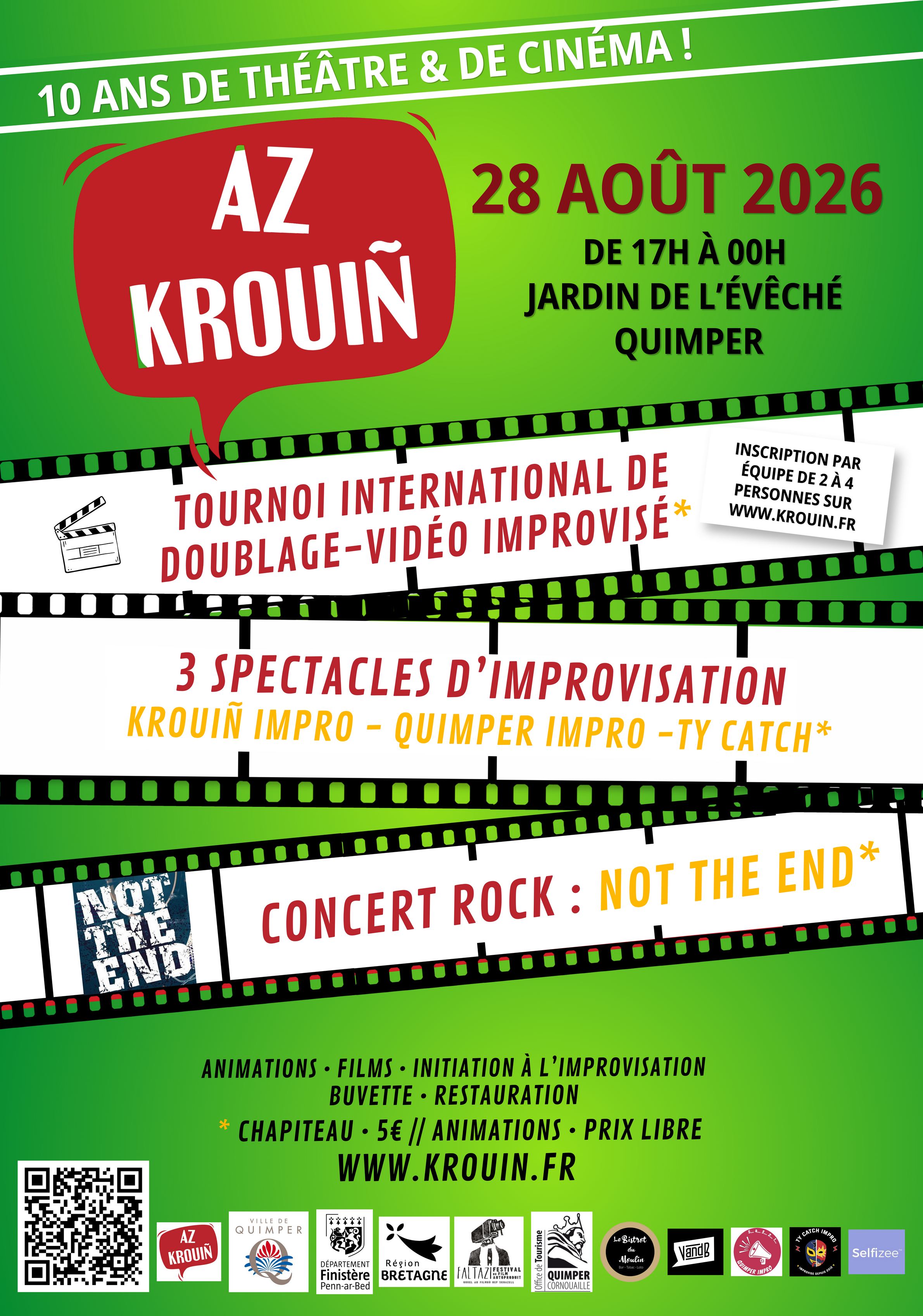 Spectacle théâtre cinéma Az Krouin - 28.08.26
